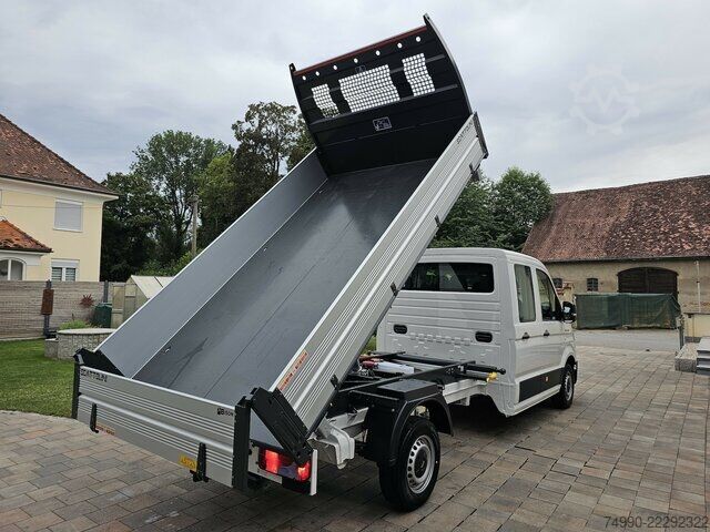 Furgão MAN TGE 3.180 Doka L4 Dreiseitenkipper Kamera AHK