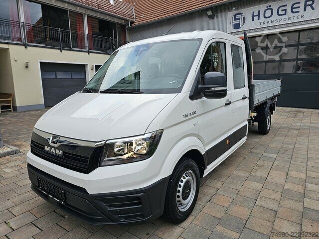 Furgon MAN TGE 3.180 Doka L4 Dreiseitenkipper Kamera AHK