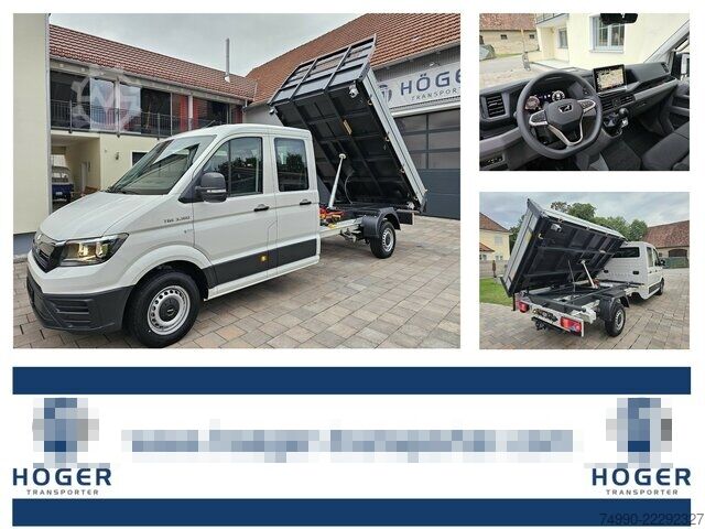 Furgon MAN TGE 3.180 Doka L4 Dreiseitenkipper Kamera AHK