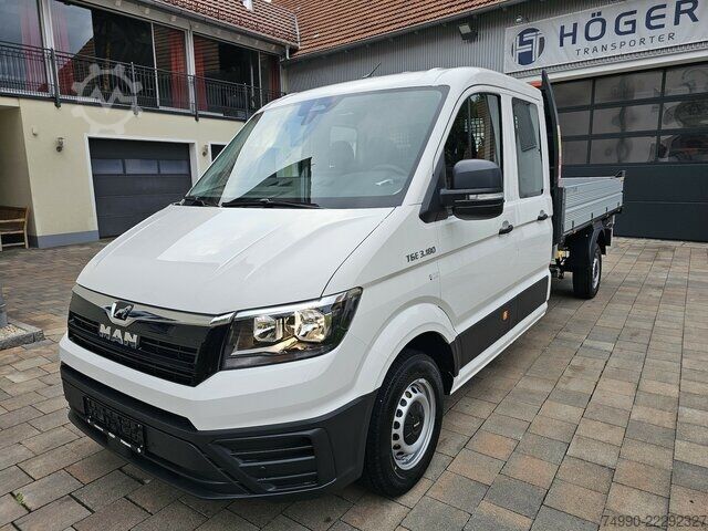 Furgon MAN TGE 3.180 Doka L4 Dreiseitenkipper Kamera AHK