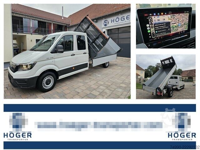 Furgon MAN TGE 3.180 Doka L4 Dreiseitenkipper Kamera AHK