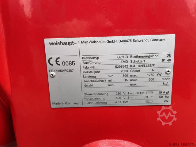 Viessmann Vitoplex 100-SX1-895Kw-ir14.5 ketel Vitoplex 100-SX1-895Kw