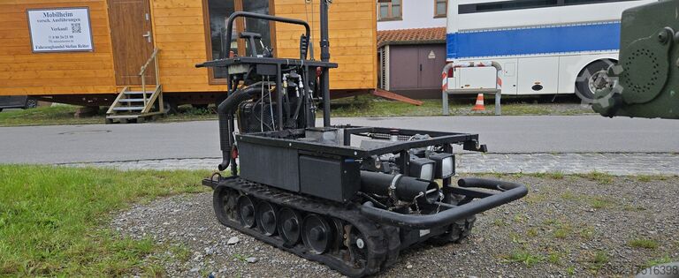 Raupentransporte Geräteträger Vielzweck NIKO Raupe Hatz 1B50 T-4 Tank Stromaggregat