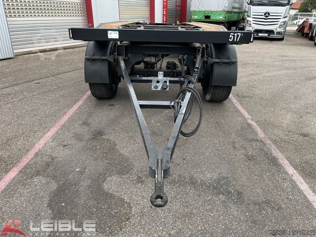 Afzetcontainer-aanhangwagen HÜFFERMANN HAR18.63*Abrollanhänger*2xContainersicherung*3x*