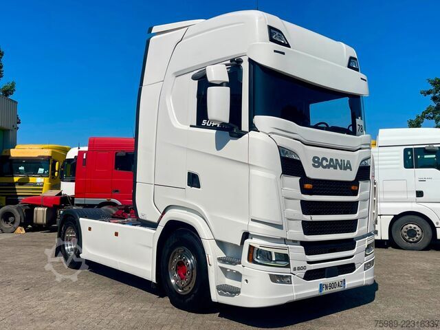 Standaard-SZM Scania S500 2 tanks, Full air, Real leather, RETARDER,...