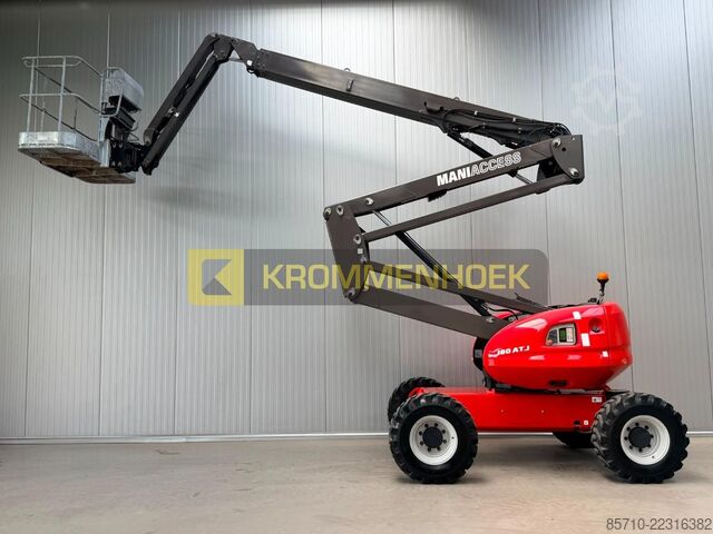 Scharnierende telescopische hoogwerker Manitou 180 ATJ