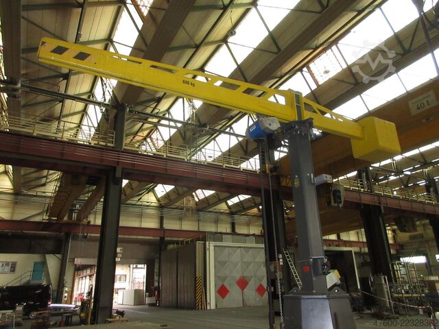 Grue pivotante Grue pivotante à colonne Grue mobile Kaltenbach WKSL Drehkran Hallenkran Kran mobiler Schwenkkran 600KG 3,1m Kettenzug