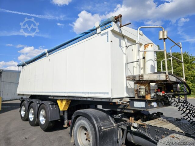Semi-remorque benne LANGENDORF SKA 24/30 Alukastenmulde Thermo