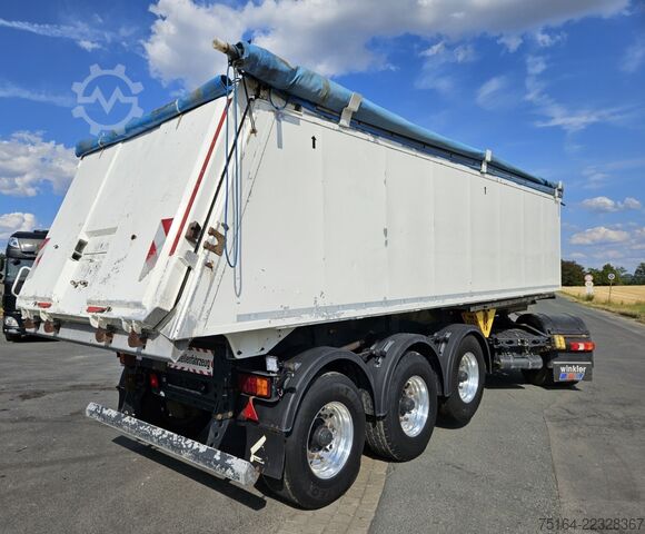 Semi-remorque benne LANGENDORF SKA 24/30 Alukastenmulde Thermo