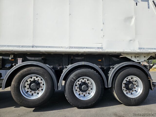Semi-remorque benne LANGENDORF SKA 24/30 Alukastenmulde Thermo