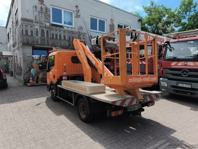 Platforma za rad iz vazduha postavljena na kamione Nissan Cabstar France Elevateur Topy 100-1