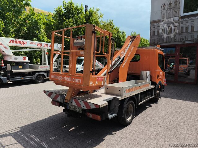 Platforma za rad iz vazduha postavljena na kamione Nissan Cabstar France Elevateur Topy 100-1