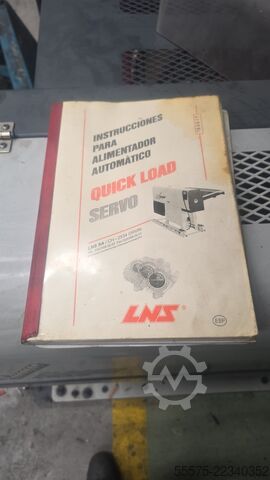τροφοδότης ράβδων LNS QUICK LOAD SERVO