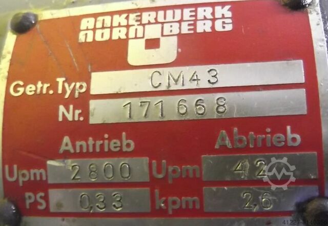 Tandwielmotor 0,25 kW 42 tpm Kobold KOD425maS51