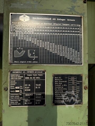 élhajlítógép Haemmerle 