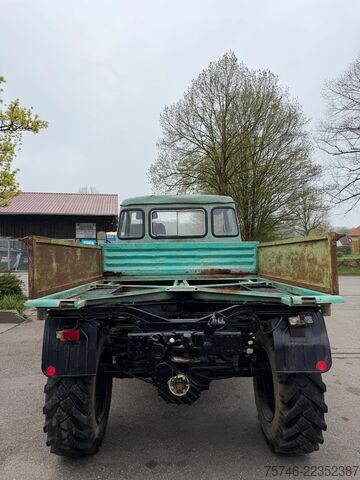  Mercedes-Benz Unimog 403, Pritsche, Kipper, 72 PS, voll funkt...