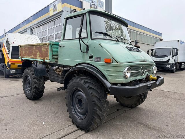  Mercedes-Benz Unimog 403, Pritsche, Kipper, 72 PS, voll funkt...