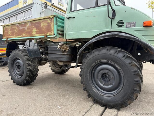  Mercedes-Benz Unimog 403, Pritsche, Kipper, 72 PS, voll funkt...