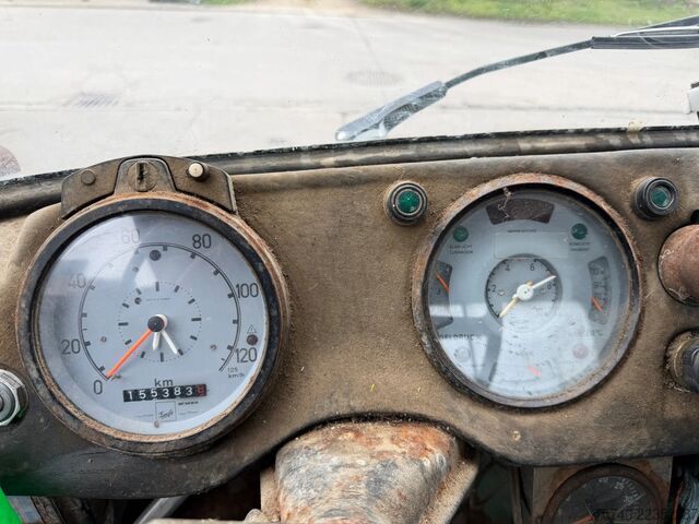 Camion de gunoi Mercedes-Benz Unimog 403, Pritsche, Kipper, 72 PS, voll funkt...