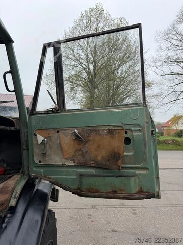 Camion de gunoi Mercedes-Benz Unimog 403, Pritsche, Kipper, 72 PS, voll funkt...