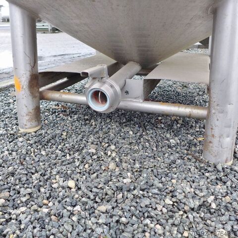 800 Liter Druckcontainer aus V2A  