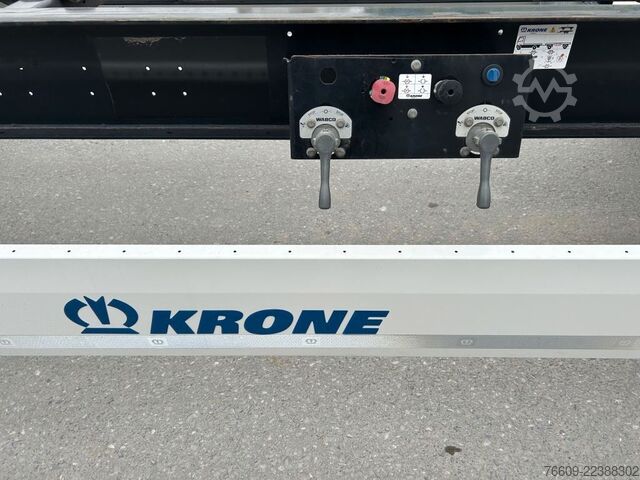 Prikolica sa zamenjivim šasijama KRONE 2 Achswechselfahrgestell, Typ: MAXI AZW 18 eL3B7