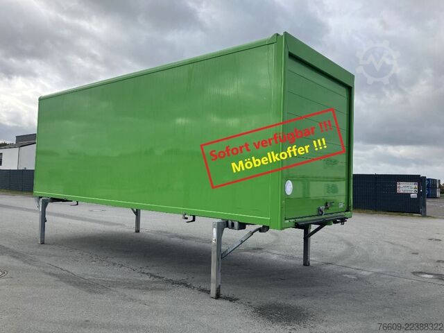 Prikolica sa zamjenjivim sandukom SPIER Wechselbrücke Koffer