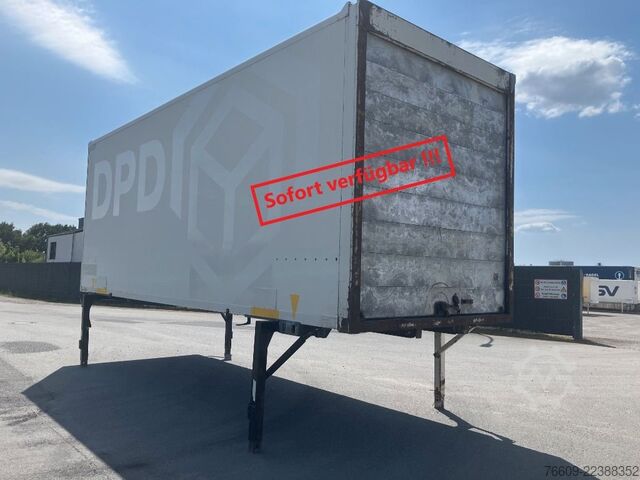 Prikolica sa zamjenjivim sandukom SPIER Wechselbrücke Koffer