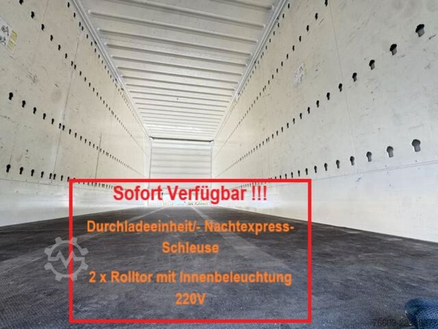 Výměnný návěs KRONE Heck & Front Alu.- Rolltor