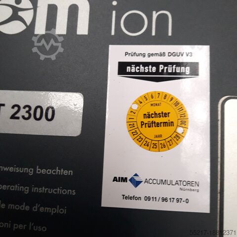 Ladegerät 24V TriCOM ion TCT 2300