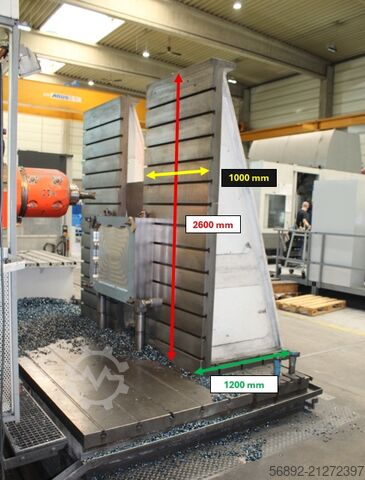 Upínací úhel  2600x1000x1200mm