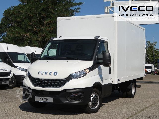 Vrachtwagen met bakwagen IVECO Daily 35C16 Koffer/LBW Klima, Kamera