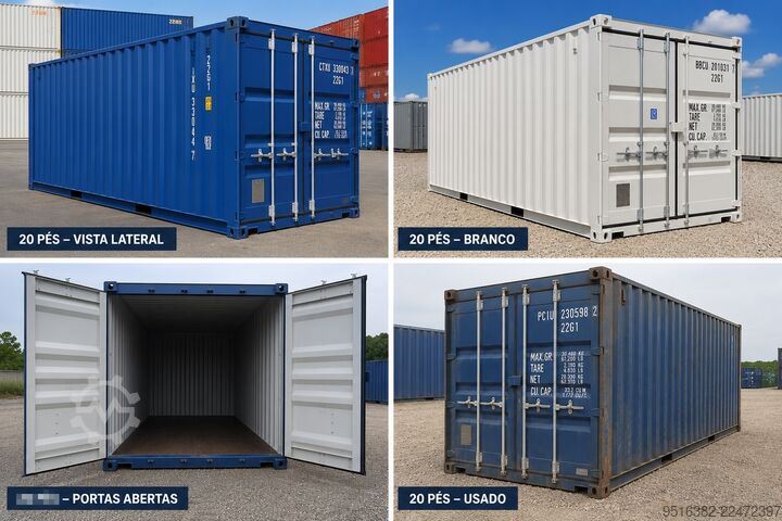 Contenedor cisterna Singamas Dry Container 20pes
