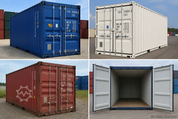 Contenedor cisterna Singamas Dry Container 20pes