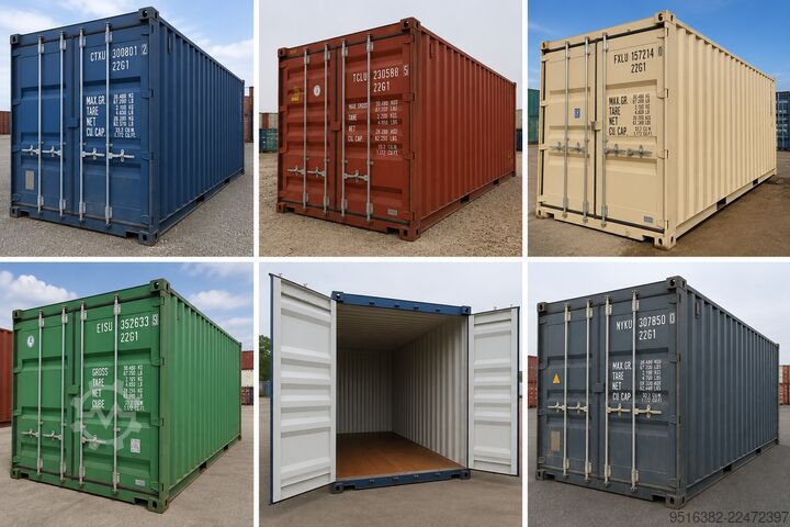Contenedor cisterna Singamas Dry Container 20pes