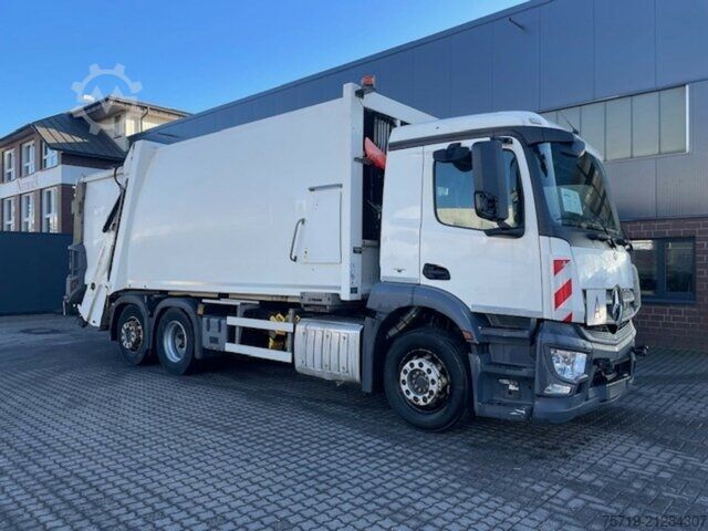 Vuilniswagen Mercedes-Benz 2533 6x2 Antos Faun Vario II 527 H V19