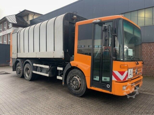 Śmieciarka Mercedes-Benz 2633 6x2 Econic Faun RotoPress/Kombischüttung