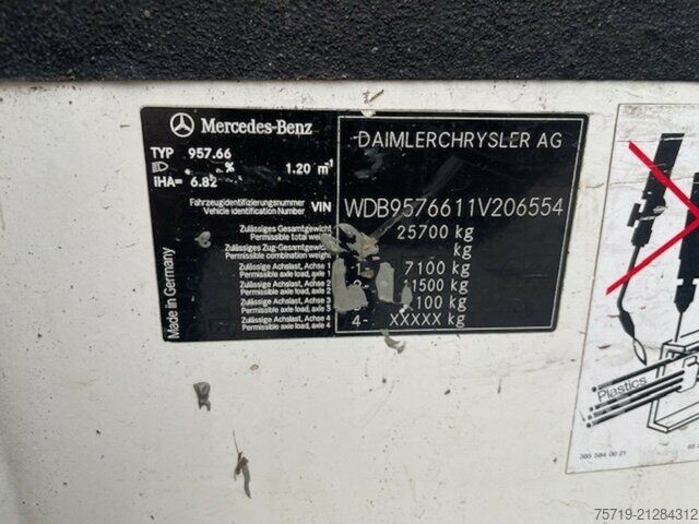 Śmieciarka Mercedes-Benz 2633 6x2 Econic Faun RotoPress/Kombischüttung