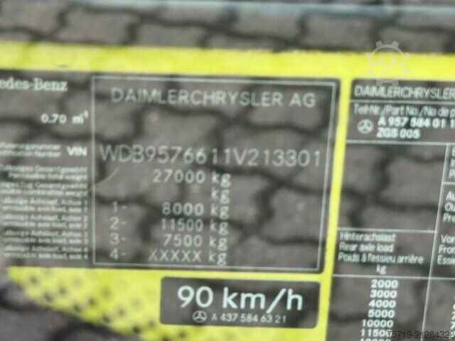 Śmieciarka Mercedes-Benz 2633 6x2 Econic Geesink Value PAK