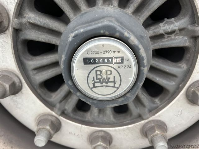 Wissellaadbak-oplegger KRONE 2 Achswechselfahrgestell, Typ: MAXI AZW 18 eL3B7