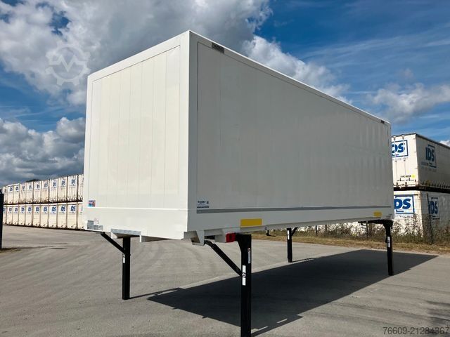 Remolque con caja móvil KRONE Wechselbrücke Koffer