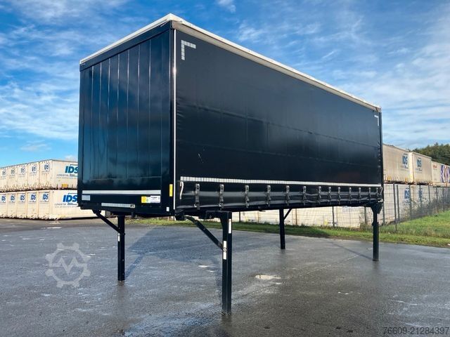 Remolque con caja móvil KRONE Wechselbrücke Plane