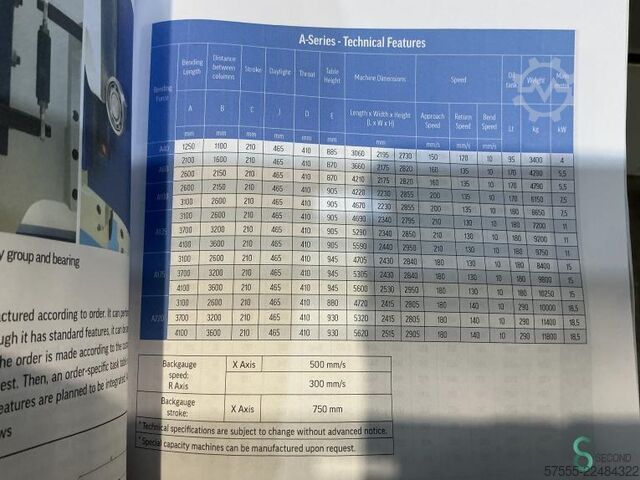Élhajlítógép MVD A 135-3100, 2021-es évjárat MVD A 135-3100