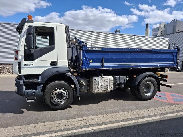 Tre-sidet tipbil IVECO AD190T33 EVI_C / Schalter / Meiller