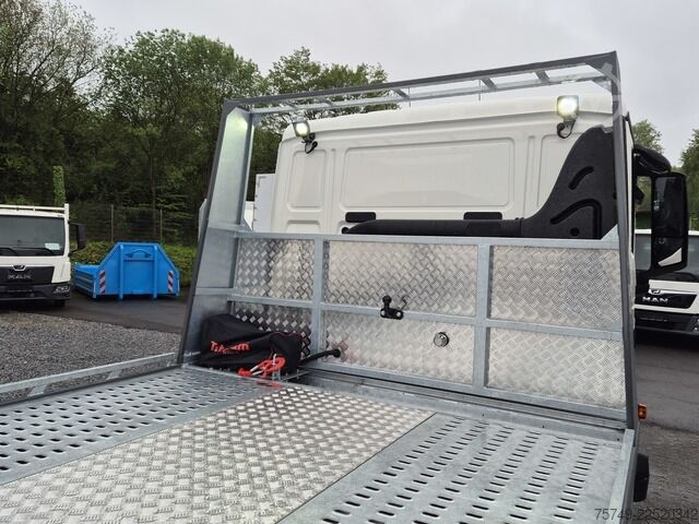 Autotransporter LKW man TGL 12.220 BL Autotransporter AHK