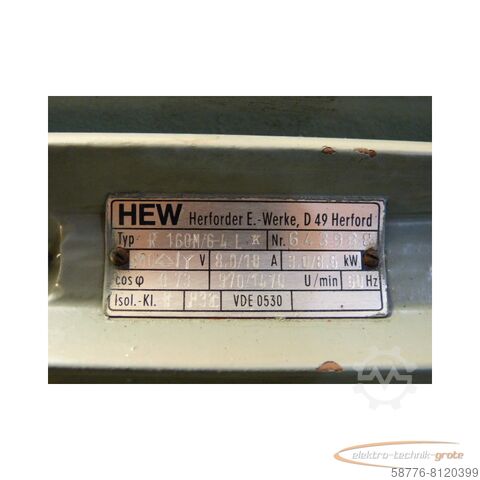HEW Herforder E.-Werke Motor HEW Herforder E.-Werke HEW R 160M/6-4 L Motor