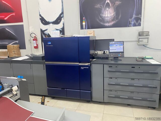 Digital printing machine Konica Minolta AccurioPress C12000e and14000