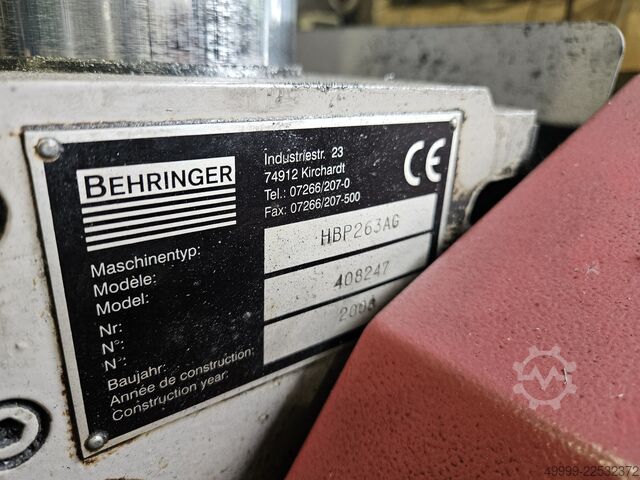Ferăstrău panglică BEHRINGER HBP 263 AG