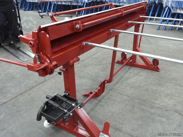 Abkantbank, Kantbank, Biegemaschine PROD-MASZ Abkantbank24 Biegemaschine Abkantbank mobil 2m +Fußpedal+Aussparung