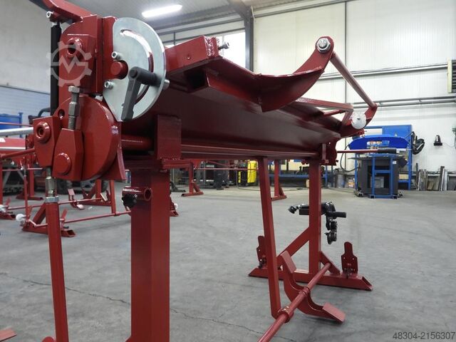 Abkantbank, Kantbank, Biegemaschine PROD-MASZ Abkantbank24 Biegemaschine Abkantbank mobil 2m +Fußpedal+Aussparung